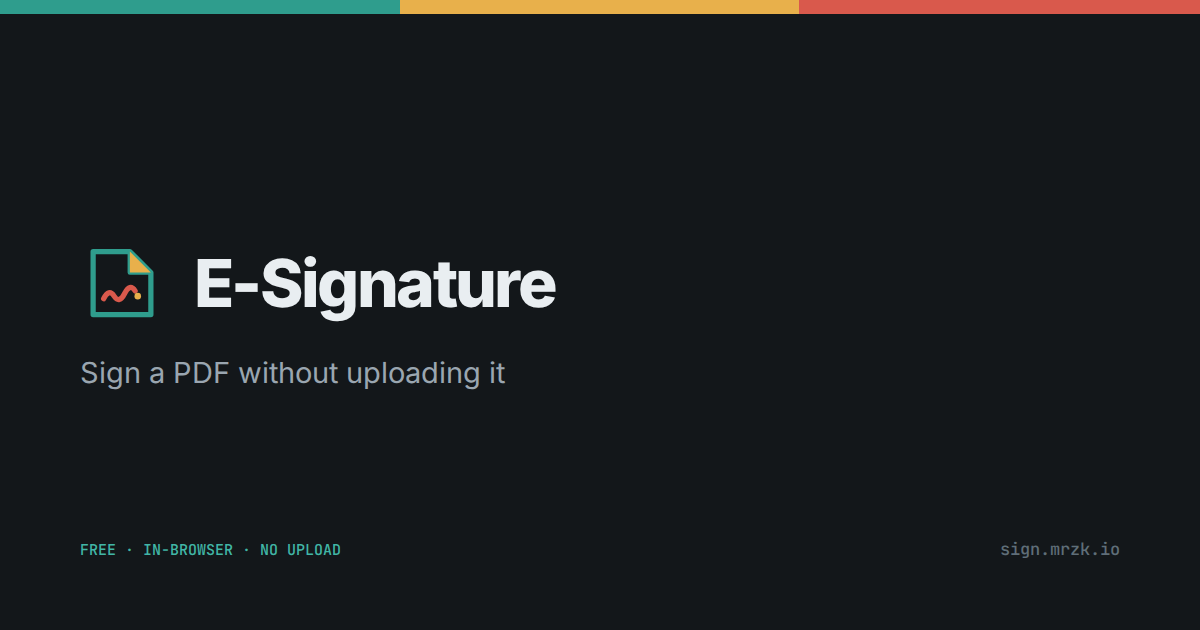 E-Signature
