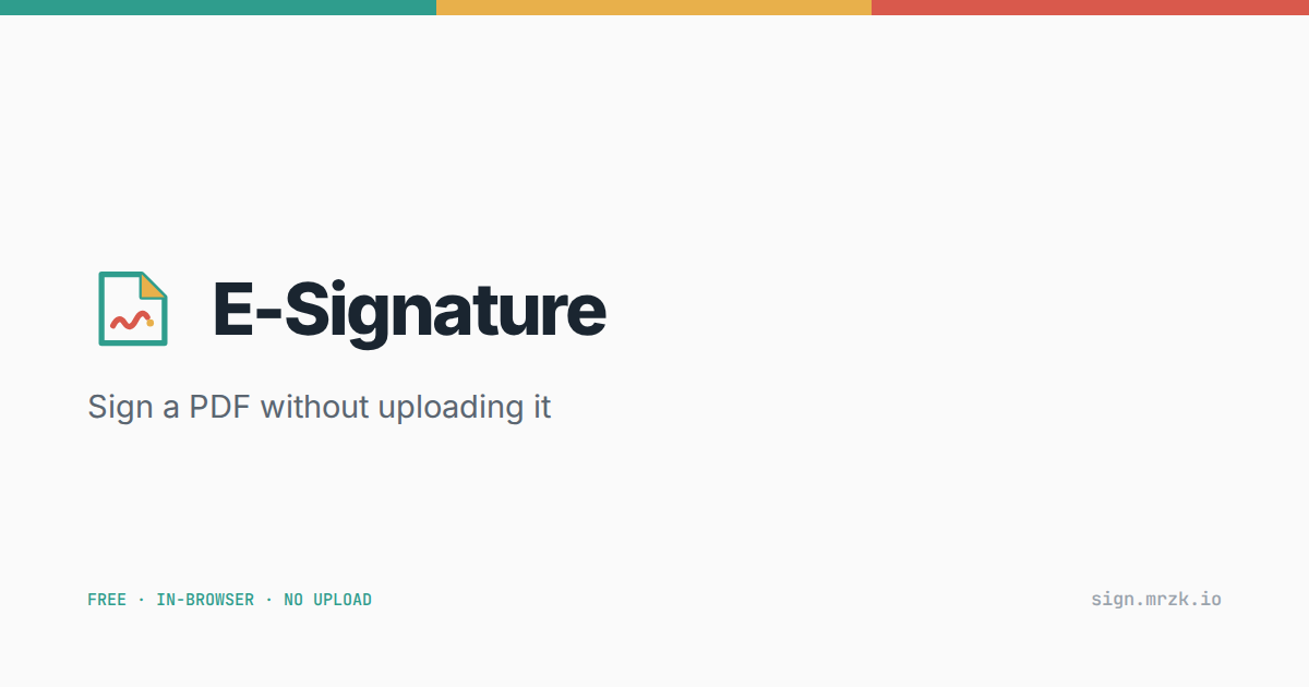 E-Signature